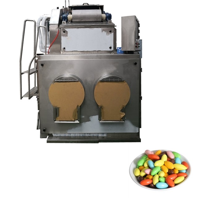 PLC Controlled Automatic Chocolate Bean Production Line For Overseas Engineers