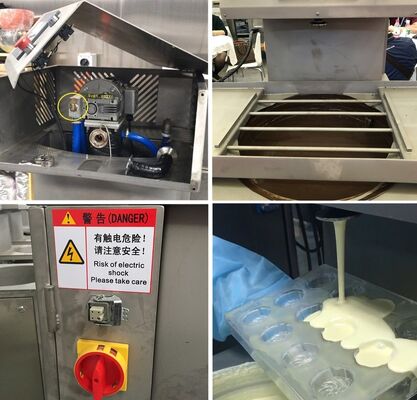 Αγορά Εξοπλισμός Επίστρωσης Ζαχαρωτών από Ανοξείδωτο Χάλυβα 304 με Πλάτος Ιμάντα 900 MM Κατάλληλος για Συνεχή Επεξεργασία και Εφαρμογές Επίστρωσης Ζαχαρωτών διαδικτυακή κατασκευή